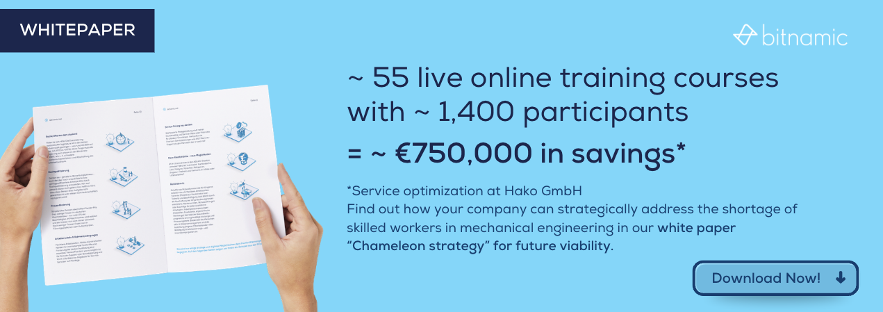 6 Immediately Actionable Tips to Optimize Your Service in Mechanical Engineering – Even Amid a Skilled Labor Shortage Blog Bitnamic 3