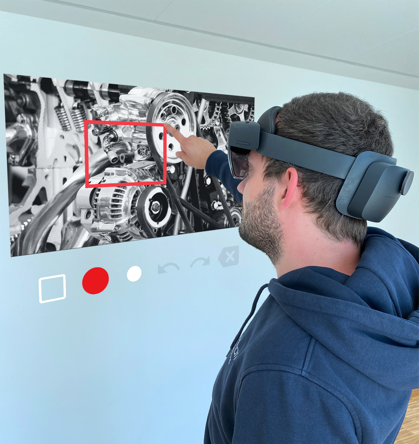 Microsoft HoloLens 2 Augmented Reality Instandhaltung