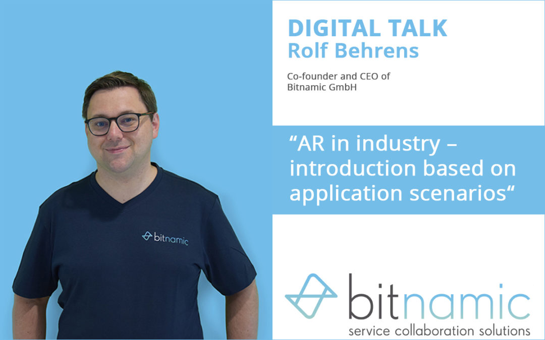 Augmented reality in industry | A lecture by Bitnamic co-founder Rolf Behrens